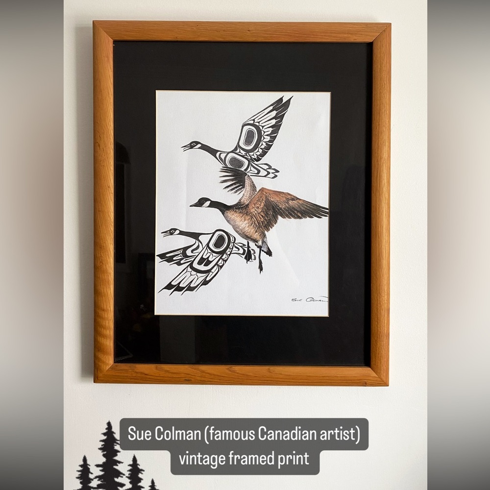 SUE COLEMAN original framed print from the Weston Gallery